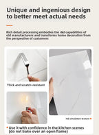 ✨ Marble-Style Waterproof Tile Stickers (10–50 pcs) – Peel & Stick Wall Decor 🧱✨