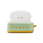 🧡 Toast Maker Night Light –Rechargeable Creative Night Lamp (Pink / Green)