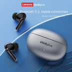🎧 Lenovo Bluetooth 5.3 Dual-Mixed Stereo Earbuds – Noise Reduction, Deep Bass & Smart Touch Control ✨