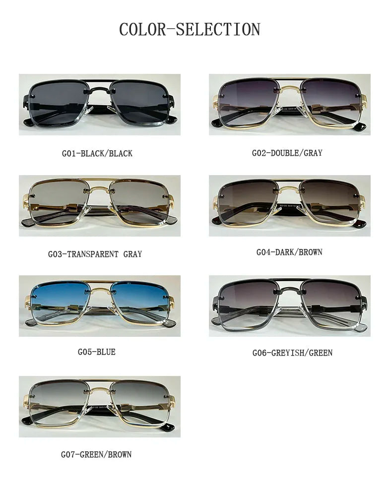 Unisex Luxury Vintage Sunglasses 😎✨ – Premium Style & UV400 Lenses