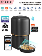 🌟 Smart Auto Cat Feeder with HD Camera 📸🐾 | 2L & 4L Wi-Fi Versions