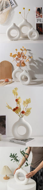 ✨ Nordic Modern Flower Vases – Minimalist Home Décor Aesthetic 🌿