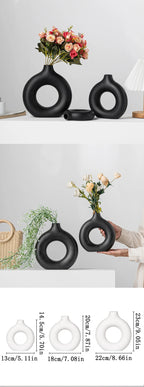 ✨ Nordic Modern Flower Vases – Minimalist Home Décor Aesthetic 🌿