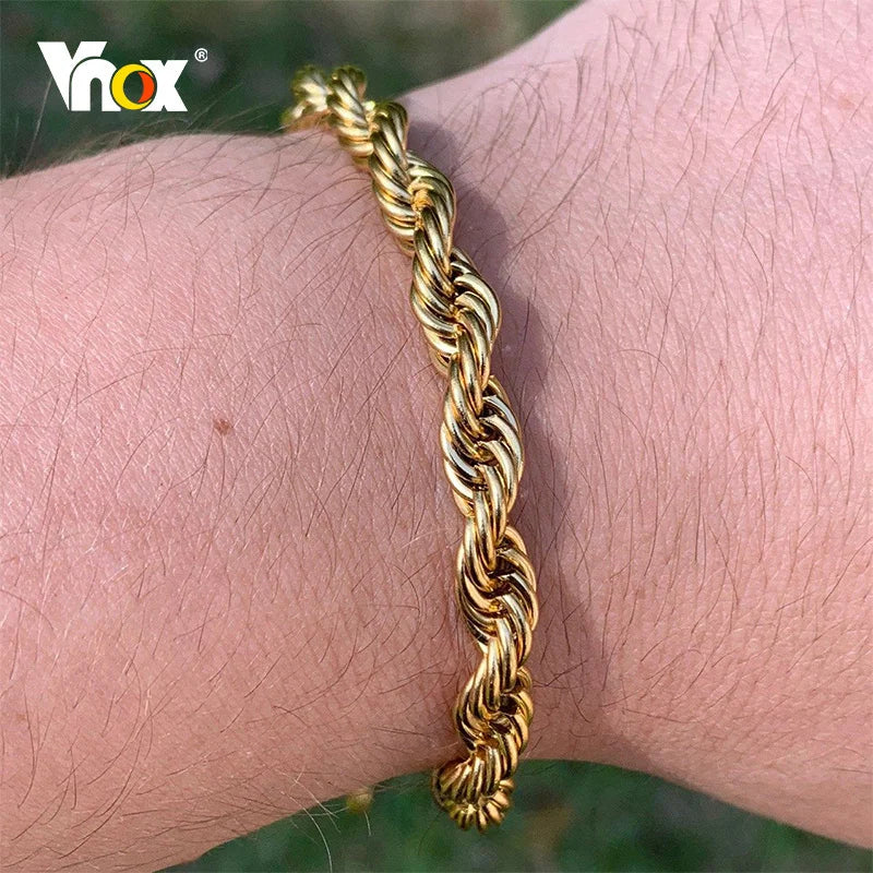 ✨ Chain-Link Bracelet – Minimalist Unisex Metal Bracelet 💫