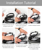 🐾 Crystal-Clear Pet Travel Backpack – Transparent Air-Flow Carrier 🎒✨