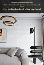 ✨ Marble-Style Waterproof Tile Stickers (10–50 pcs) – Peel & Stick Wall Decor 🧱✨