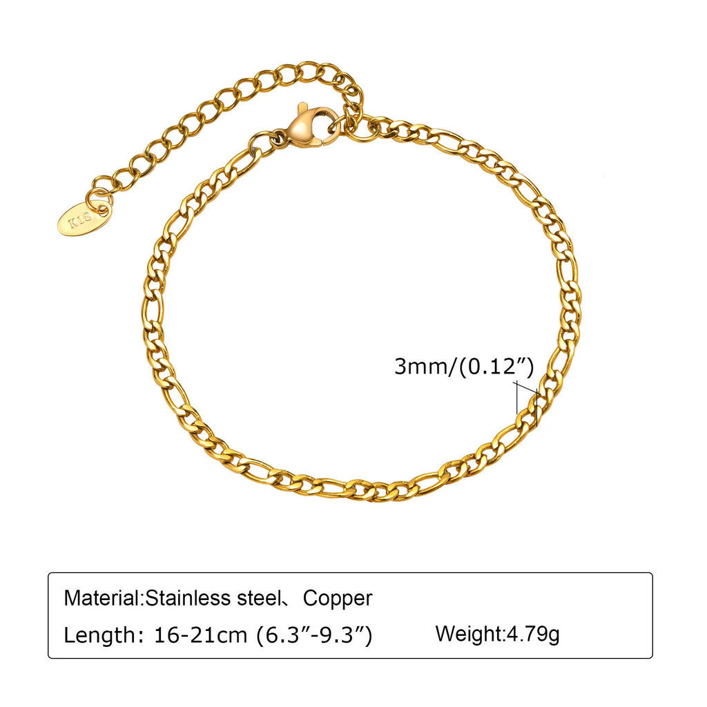 ✨ Elegant Minimalist Gold Bracelet – Women’s Delicate Jewelry ✨