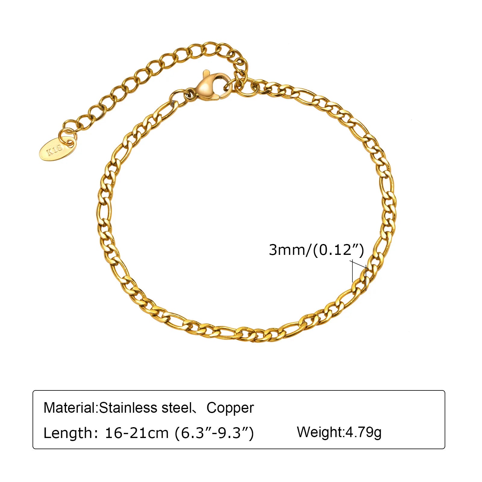 ✨ Elegant Minimalist Gold Bracelet – Women’s Delicate Jewelry ✨