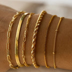 ✨ Golden Minimalist Women’s Bracelets – Multiple Styles 🌟