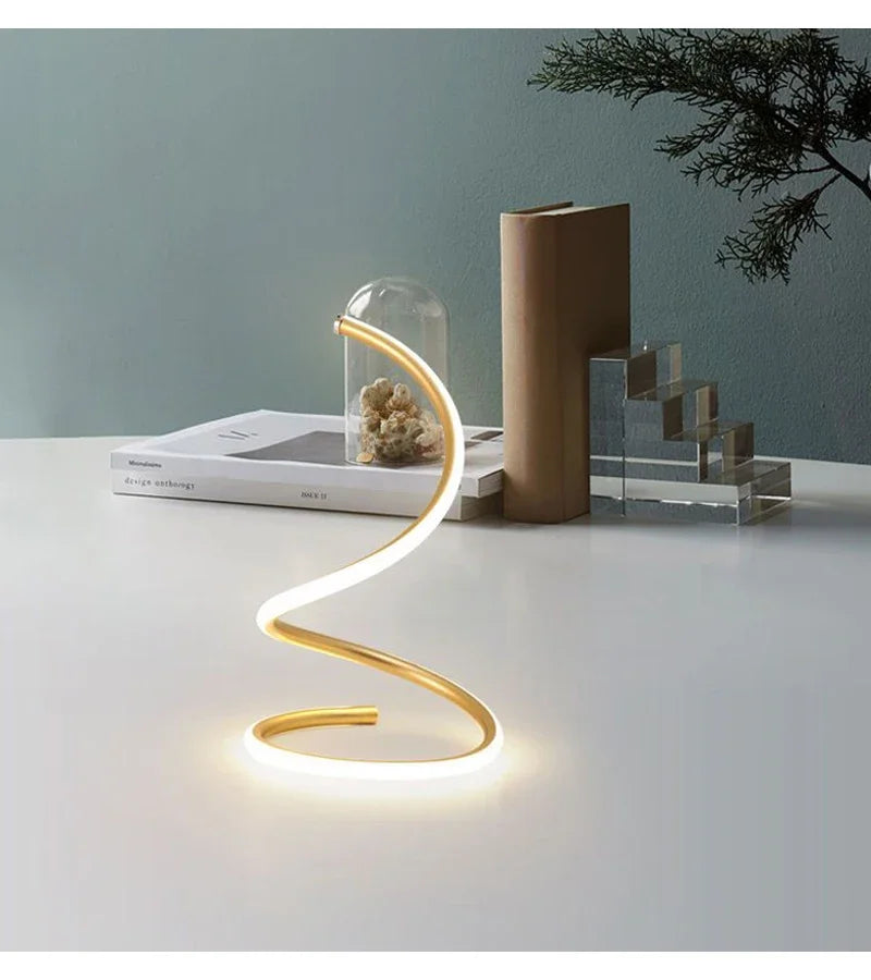 ✨ Nordic LED Table Lamp – Modern Acrylic & Metal Table Lamp
