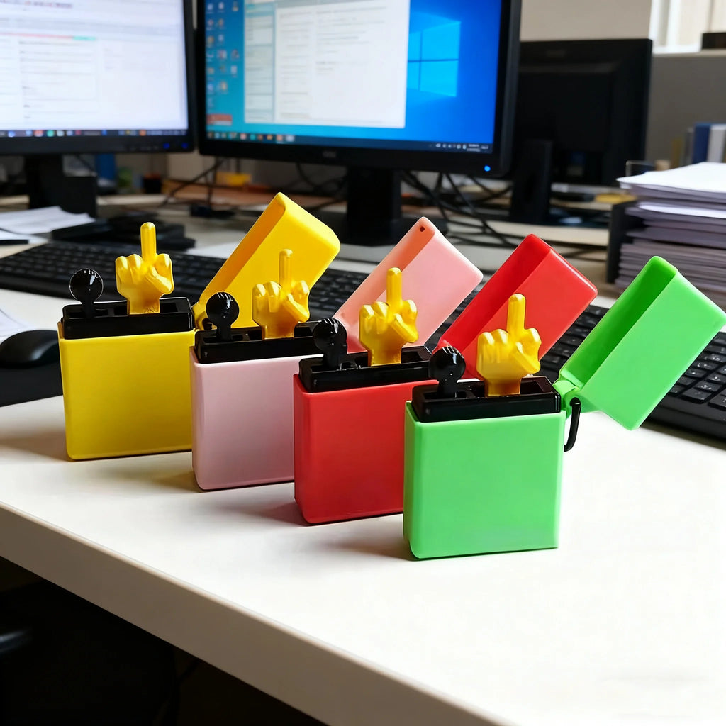 🔥 “Middle-Finger Prank Lighter” – Hilarious Trick Gadget 🔥