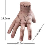 🖤🕷️ “Wednesday’s Thing” Realistic Hand Replica – Creepy Home Décor Prop 🖐️✨