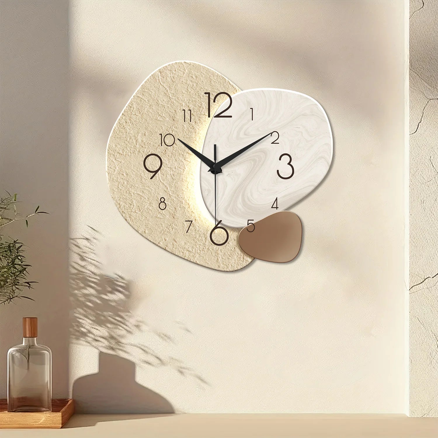 Silent Modern Wall Clock - Minimal & Elegant Design