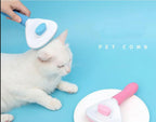🐾 Self-Cleaning Pet Grooming Brush — Easy Fur Removal ✨