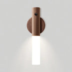Magnetic Motion Sensor LED Light – USB Wooden Night Light 🌙✨