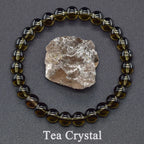 🌈 Natural Stone Energy Bracelet – 8mm Crystal Beads ✨
