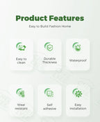 3D Textured Peel-&-Stick Wall Panels – DIY Foam Wallpaper Roll (40×300 cm) | Home Decor Upgrade 🏡✨