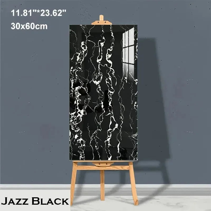 🧱✨ Marble Waterproof PVC Wall Panels (30×60cm) – 10/20 Pcs Set