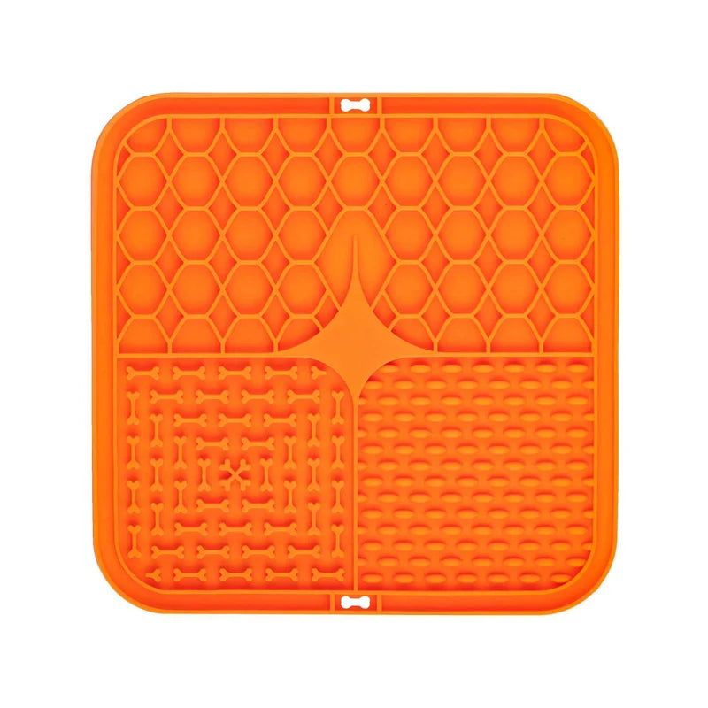 🌟 Silicone Slow-Feeding Mat for Dogs & Cats 🐾 | Lick Pad Anti-Anxiety & Training Tool