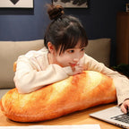 🥖 Cute French Baguette Plush – Soft & Funny Bread Pillow