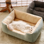 🐾 Cozy Plush Pet Bed – Ultra-Soft Rectangular Cushion for Cats & Small Dogs 🐾