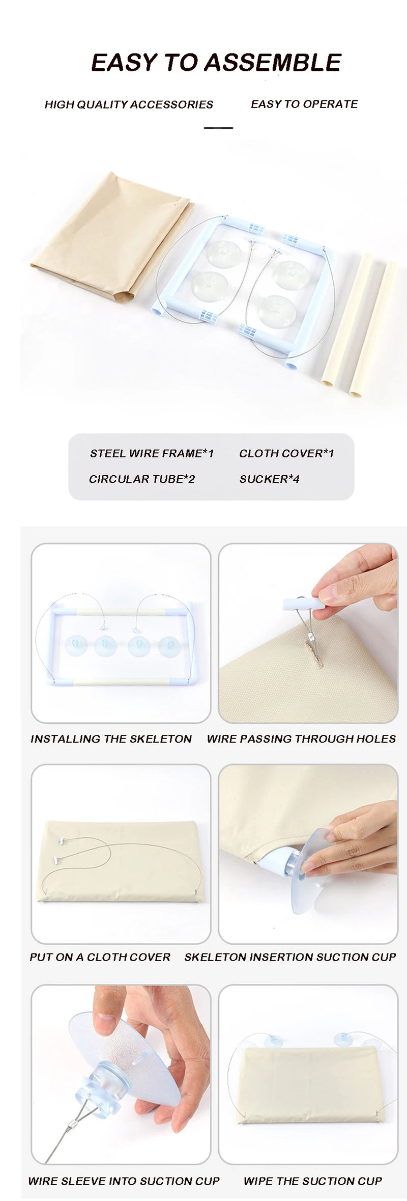 🐾 Cat Window Bed with Suction Cups – Floating Cozy Hammock 🪟🐱