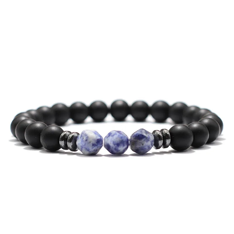 ✨ Natural Stone Bead Bracelet – Energy & Style Wrist Accessory ✨