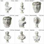 🌟 “Mini Classical Bust Statues – Art Legends Collection 🎨✨”