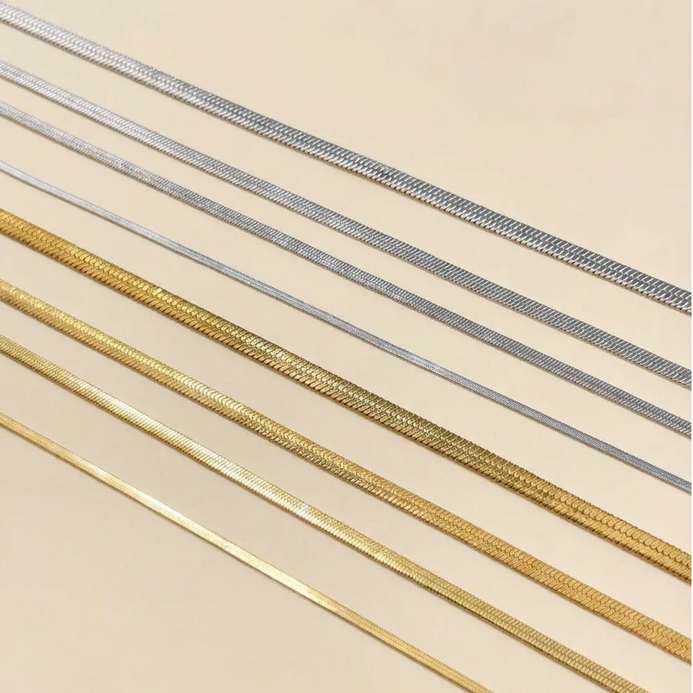 🌟 Minimalist Unisex Chain Necklace – Premium Stainless Steel Jewelry 🌟