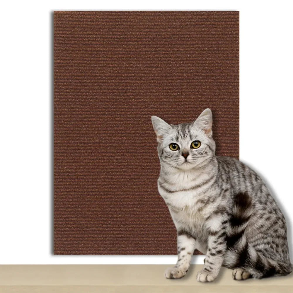 Multi-Surface Cat Scratch Mat 🐱🪵 | Corner, Sofa & Furniture Protector | Multiple Sizes & Colors