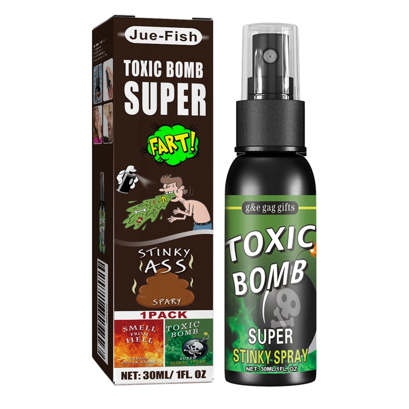 💨💀 “Ultimate Stinky Prank Spray Set” – Extreme Odor Gag Sprays for Hilarious Pranks!