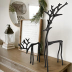 ✨ Modern Minimalist Reindeer Sculptures – Nordic Art Décor (Single or Set) 🦌