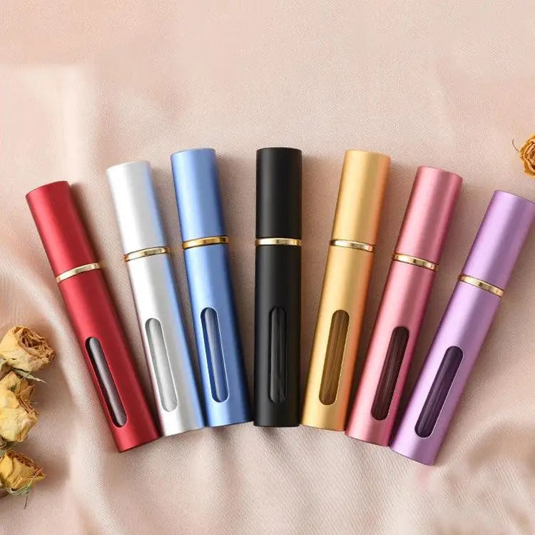 ✨ Matte 10ml Perfume Atomizer – Travel Refillable Spray Bottle (7 Colors)