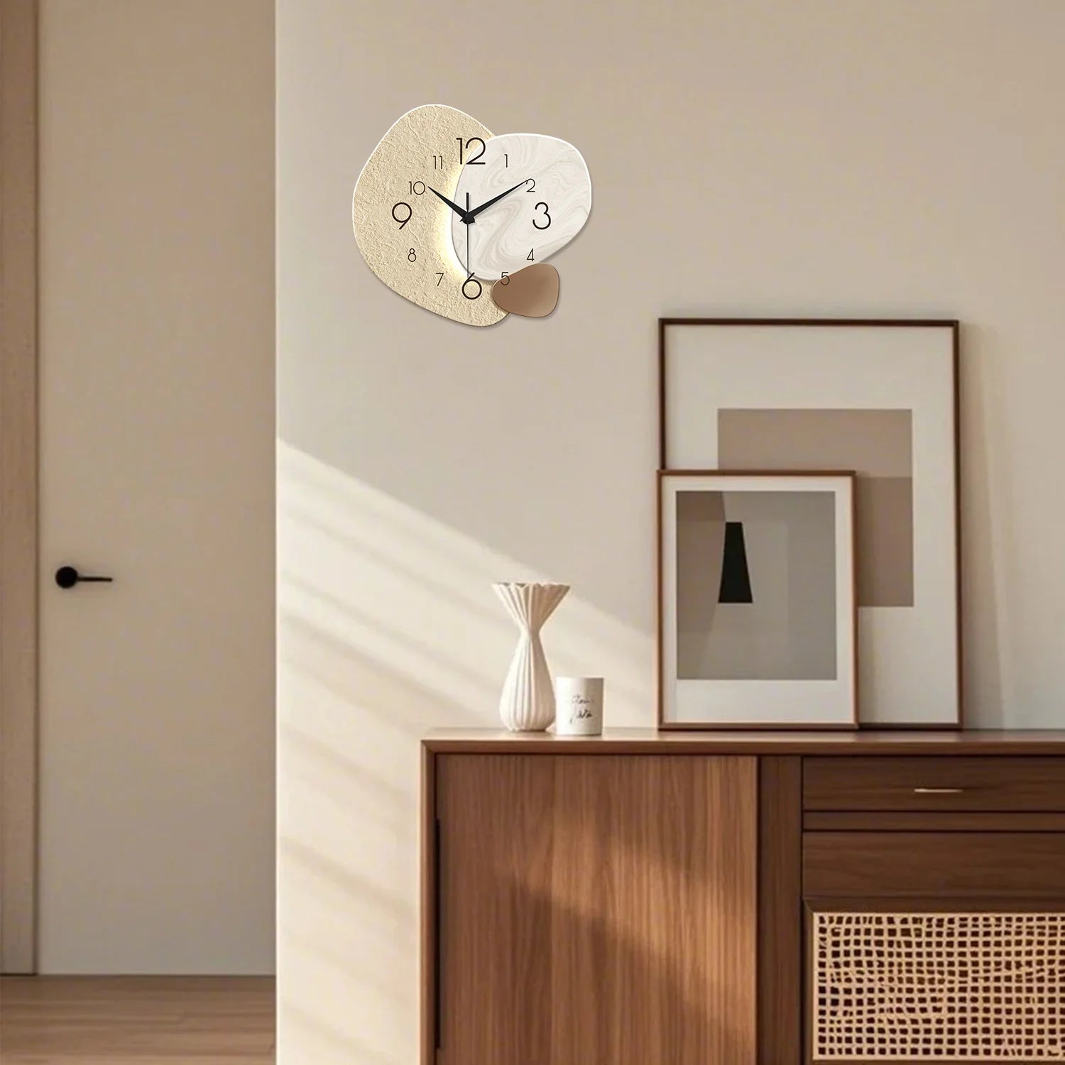 Silent Modern Wall Clock - Minimal & Elegant Design