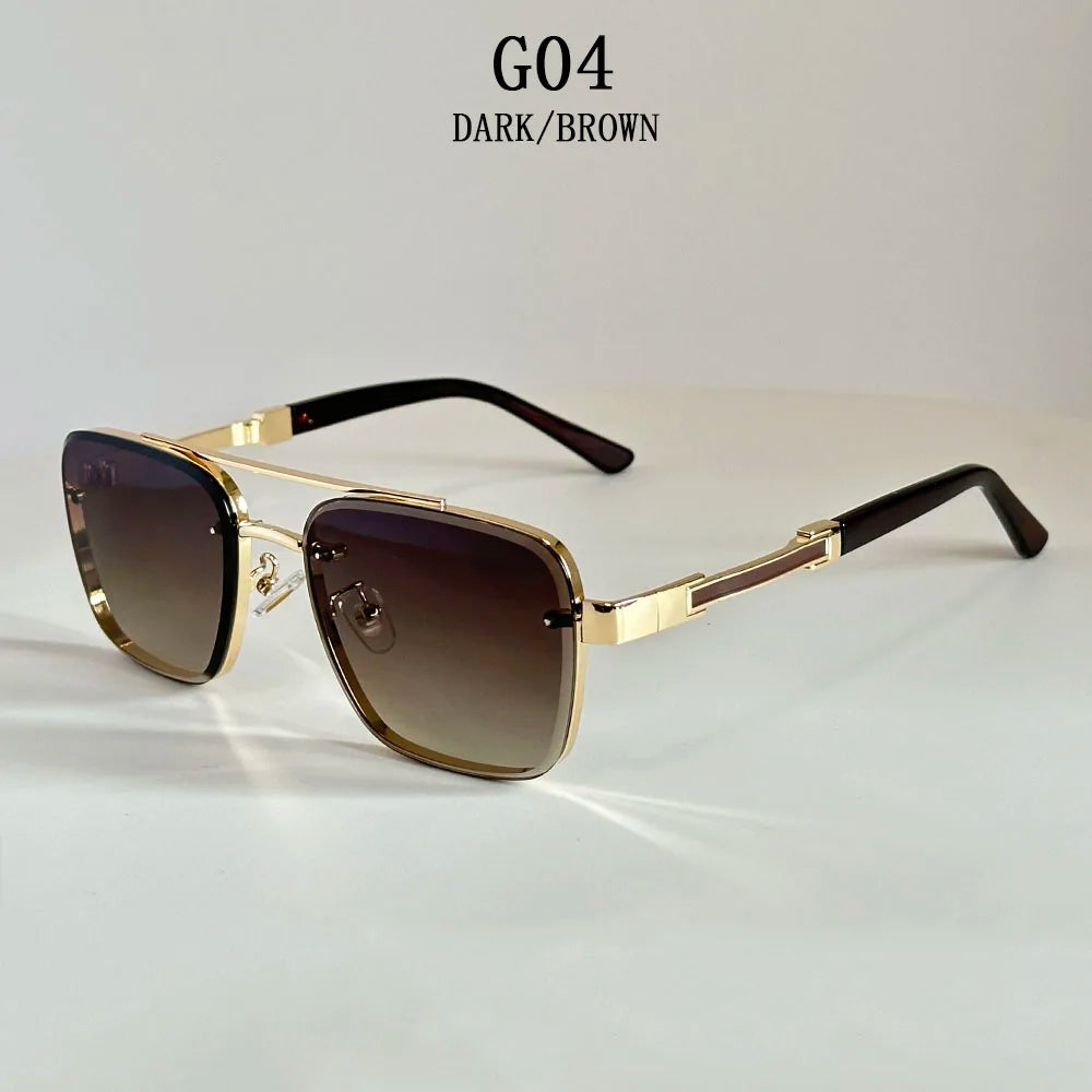 Unisex Luxury Vintage Sunglasses 😎✨ – Premium Style & UV400 Lenses
