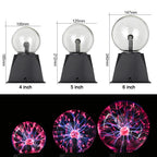 🔮 Magic Crystal Plasma Ball Lamp - Decorative Plasma Lamp | 3D Electric Effect | Atmospheric Night Light