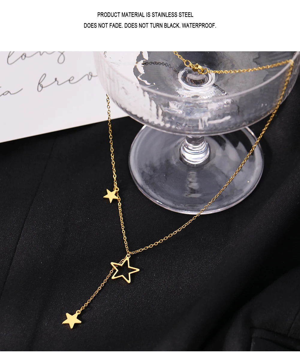 ✨ Elegant Minimalist Chain Necklace – Gold & Silver ✨