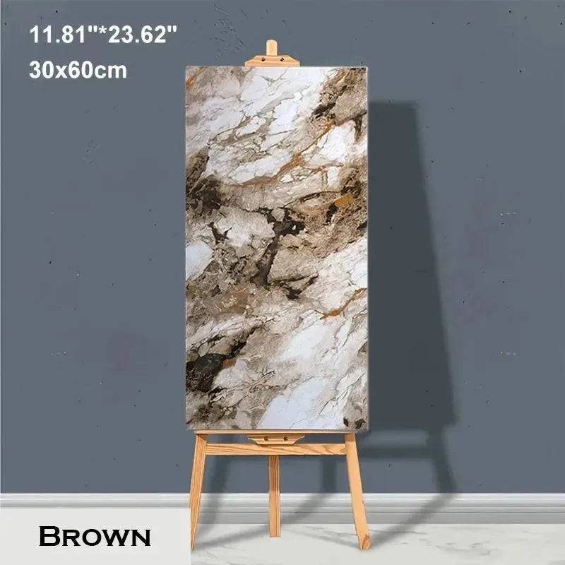 🧱✨ Marble Waterproof PVC Wall Panels (30×60cm) – 10/20 Pcs Set