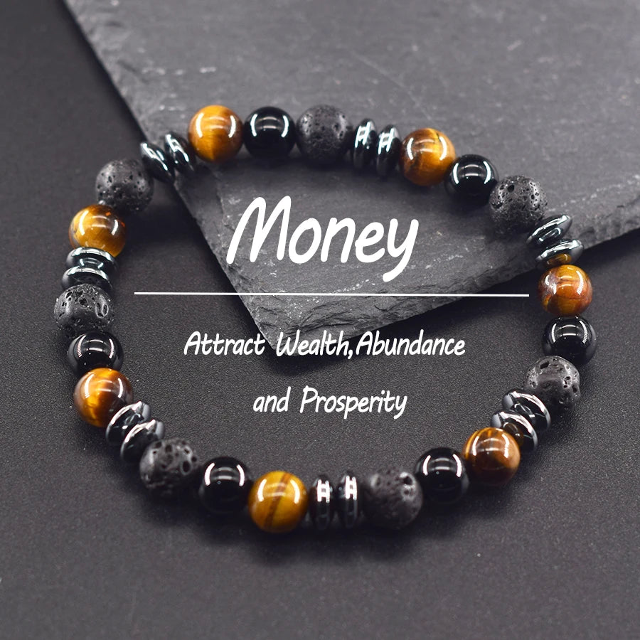 ✨ Energy Meaning Bracelet – Lucky • Confidence • Protection • Money • More ✨