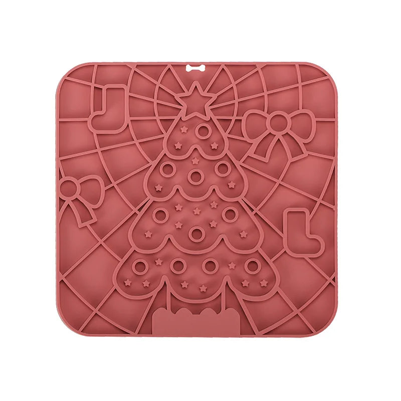 🌟 Silicone Slow-Feeding Mat for Dogs & Cats 🐾 | Lick Pad Anti-Anxiety & Training Tool