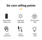 Mini Lamp “Mushroom Glow” 🌙🍄 – USB rechargeable LED, touch control