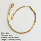 ✨ Golden Minimalist Women’s Bracelets – Multiple Styles 🌟