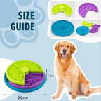🧩 Slow-Feeder Puzzle Bowl for Dogs & Cats – 3-Level Interactive Eating Toy 🐶🐱