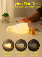 🌙 Cute DAC Silicone Night Light –Rechargeable LED for Bedroom