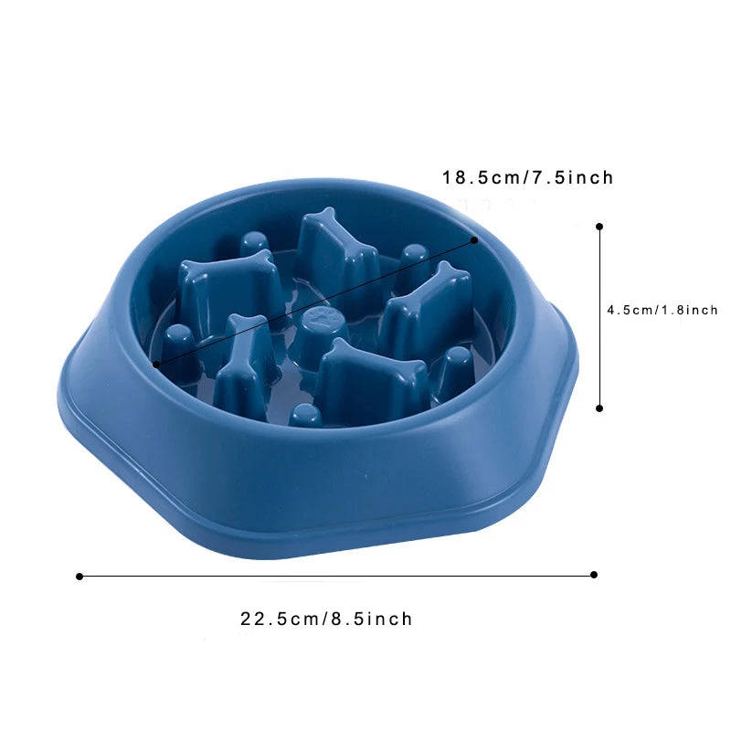 🐾 Slow-Feed Anti-Choking Dog Bowl  🐶🍽️