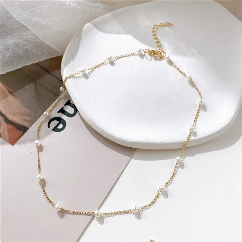 ✨ Fashion Pearl & Pendant Necklace – Elegant Women’s Jewelry 💎✨