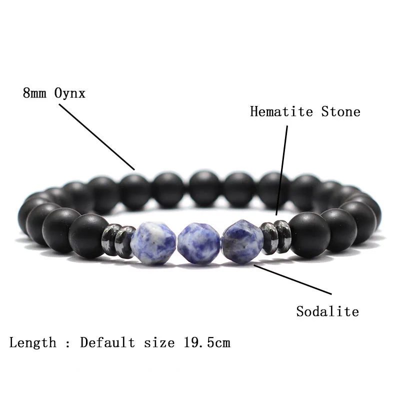 ✨ Natural Stone Bead Bracelet – Energy & Style Wrist Accessory ✨