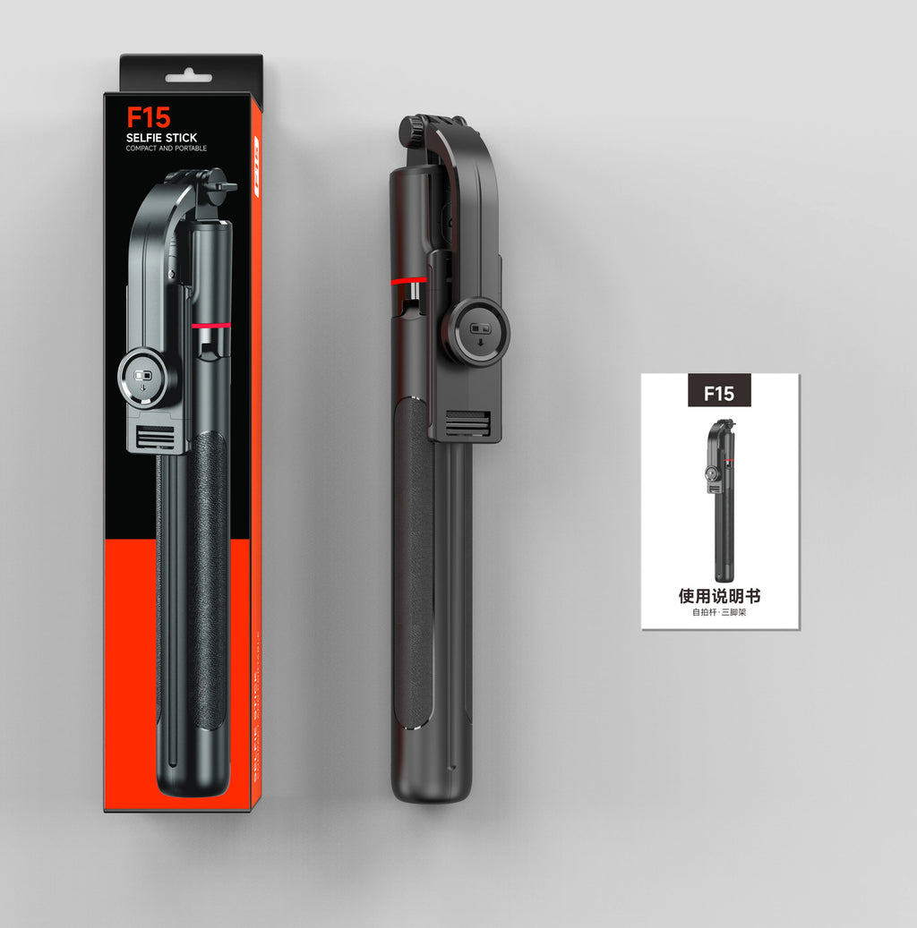 F15 68” Tripod & Selfie Stick with Wireless Remote – 360° Rotation Phone Stand for TikTok, Vlogging & Photography 📱🎬