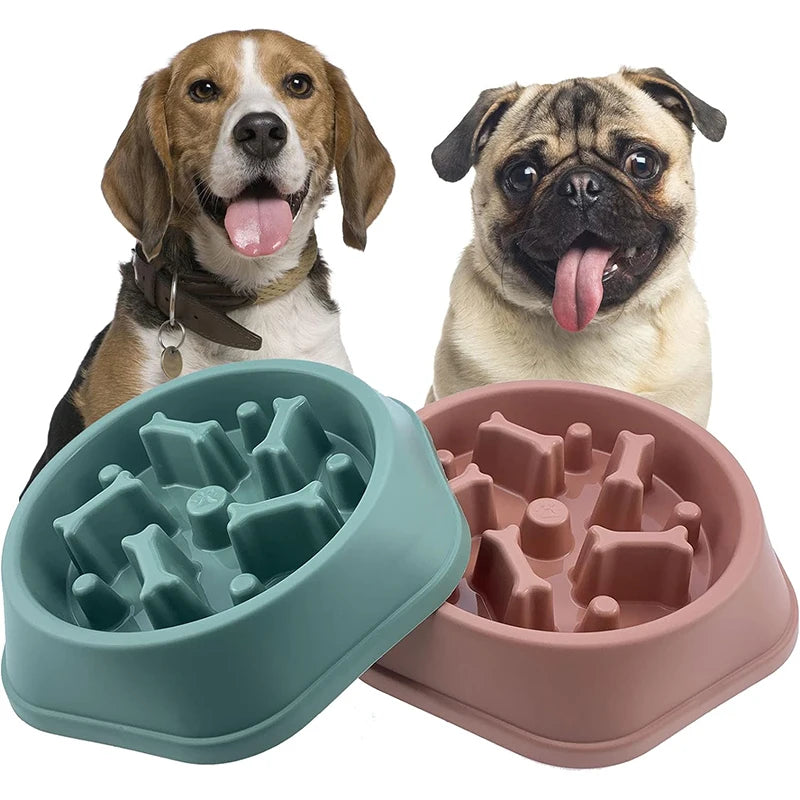 🐾 Slow-Feed Anti-Choking Dog Bowl  🐶🍽️