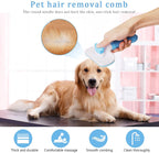Self-Cleaning Pet Grooming Brush – Anti-Shedding Comb for Dogs & Cats 🐶🐱✨
